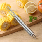 3-Piece Stainless Steel Corn Peeler & Stripper Set view 4