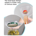 Jar Opener For Weak Hands, Non-Slip Dual Layer Lid Opener view 3