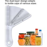 Jar Opener For Weak Hands, Non-Slip Dual Layer Lid Opener view 2